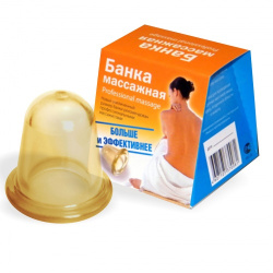 Банка БПМ-01 "МП" пластикатная массажная (большая)
